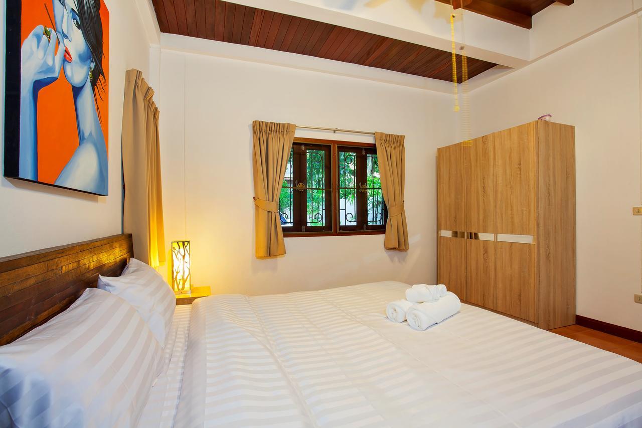 Traditional Thai Villa Nikkie In Tropical Nature, 4Br & Pool, Near Rawai Beach Nai Harn Exterior foto
