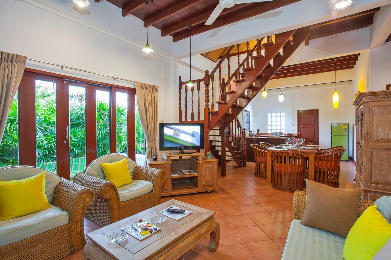 Traditional Thai Villa Nikkie In Tropical Nature, 4Br & Pool, Near Rawai Beach Nai Harn Exterior foto