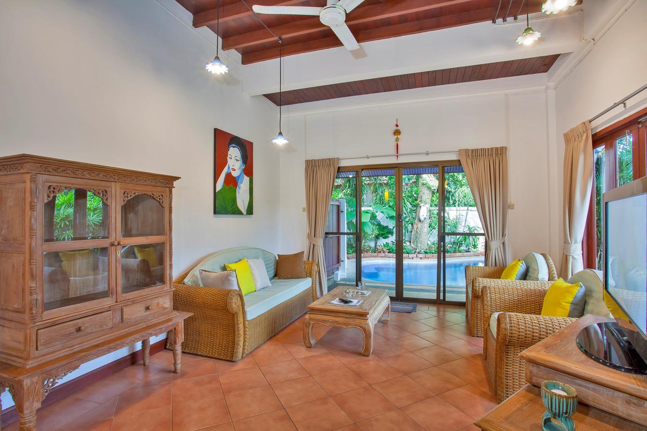 Traditional Thai Villa Nikkie In Tropical Nature, 4Br & Pool, Near Rawai Beach Nai Harn Exterior foto
